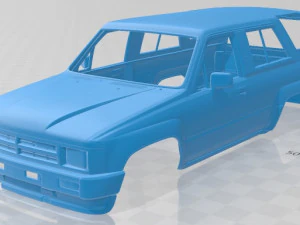 toyota 4runner 1986 printable body car 3D Print Model
