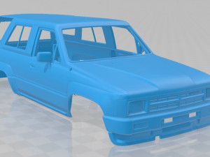toyota 4runner 1986 printable body car 3D Druckmodell