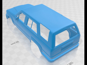 toyota 4runner 1986 printable body car 3D Druckmodell