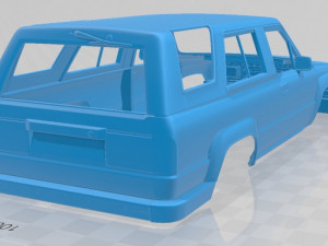 toyota 4runner 1986 printable body car 3D Druckmodell