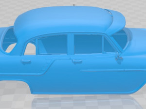 holden special 1958 printable body car 3D Print Model