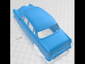 holden special 1958 printable body car 3D Print Model