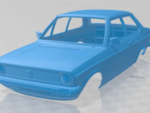 Volkswagen Derby 1977 Karosserie zum Ausdrucken 3D Druckmodell