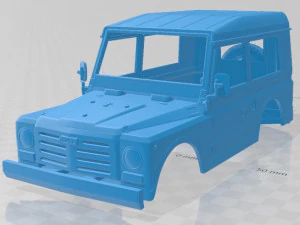 fiat campagnola station wagon 1987 printable body car 3D Print Model