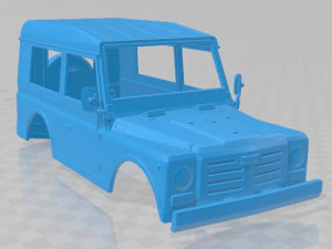 fiat campagnola station wagon 1987 printable body car 3D Print Model