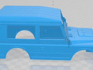 fiat campagnola station wagon 1987 printable body car 3D Print Model