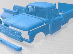f 100 1966 printable car Modelo de impresión 3D