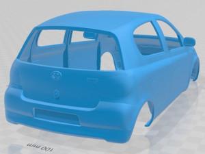 toyota yaris 1999 printable body car Modello di stampa 3D