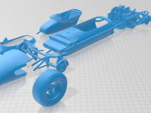 lotus 49 1967 printable car 3D Print Model