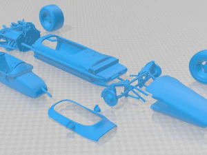 lotus 49 1967 printable car 3D Print Model
