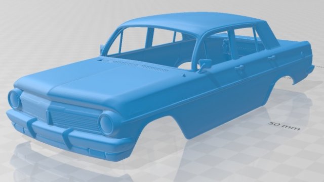 holden special eh 1963 printable body car 3D प्रिंट मॉडल .c4d .max .obj .3ds .fbx .stl .blend 
