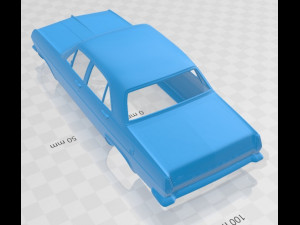 holden hr premier 1966 printable body car 3D 프린트 모델