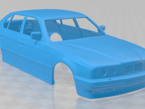 7 series e32 1992 printable body car Modelo de Impressão 3D