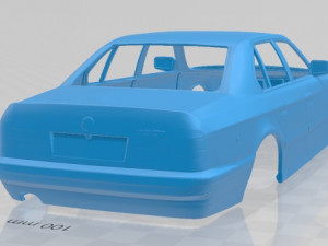7 series e32 1992 printable body car Modelo de Impressão 3D