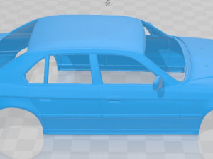 7 series e32 1992 printable body car Modelo de Impressão 3D
