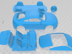 audi tts coupe 2015 printable car 3D Print Model