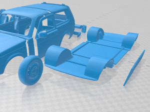 lada niva 2012 printable car 3D 프린트 모델