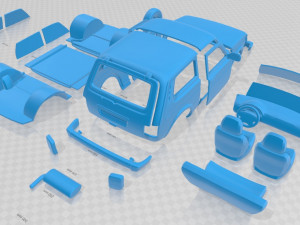 lada niva 2012 printable car 3D 프린트 모델