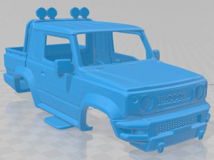 suzuki jimny sierra pickup 2019 printable body car Model do druku 3D