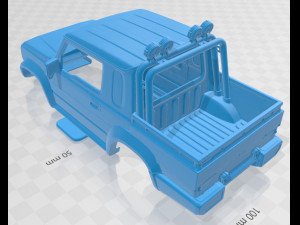 suzuki jimny sierra pickup 2019 printable body car Model do druku 3D