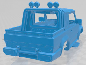 suzuki jimny sierra pickup 2019 printable body car Model do druku 3D