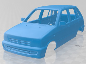 suzuki maruti 800 1986 printable body car 3D Print Model