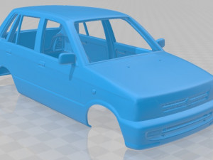 suzuki maruti 800 1986 printable body car Modeles 3D en vedette in Automobile 3DExport