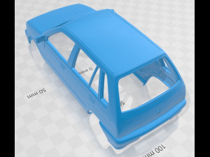 suzuki maruti 800 1986 printable body car 3Dプリントモデル