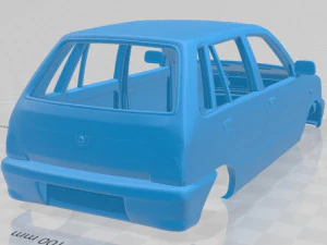 suzuki maruti 800 1986 printable body car 3D Print Model