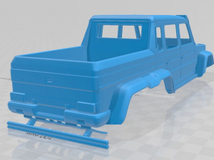 brabus g700 6x6 printable body car 3D Принт Модель