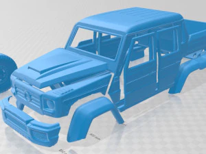 coche brabus g700 6x6 imprimible Modelo de impresión 3D