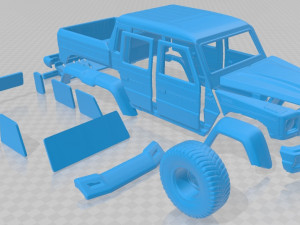 brabus g700 6x6 printable car Model do druku 3D