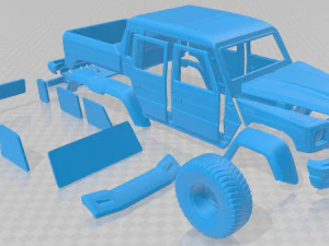 brabus g700 6x6 printable car 3D Print Model