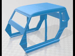 brabus g700 6x6 printable car 3D Print Model