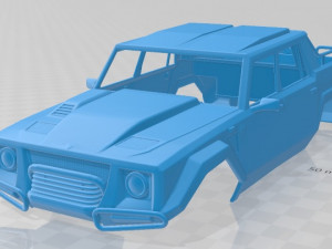 lm002 pickup 1986 printable body car Modèles 3D en vedette