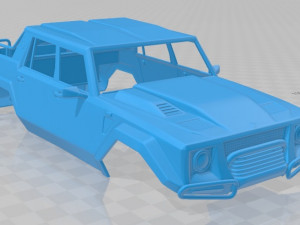 lm002 pickup 1986 printable body car Model Cetak 3D