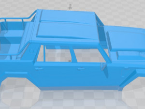 lm002 pickup 1986 printable body car Model Cetak 3D