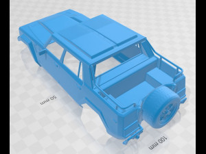 lm002 pickup 1986 printable body car Model Cetak 3D