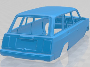 vaz lada zhiguli 21041 - 2006 printable body car 3D-printmodel