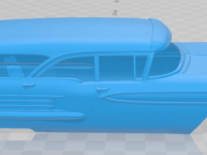oldsmobile dynamic 88 holiday sw 1958 printable body car Modelo de Impressão 3D