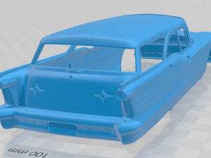 oldsmobile dynamic 88 holiday sw 1958 printable body car Modelo de Impressão 3D