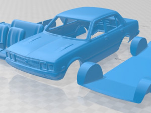 toyota corona sedan 1975 printable car 3D Print Model