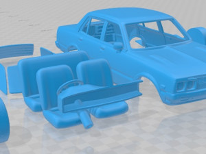 toyota corona sedan 1975 printable car 3D Принт Модель