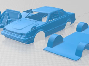 honda prelude 1978 printable car 3D Print Model