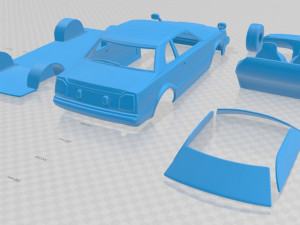 honda prelude 1978 printable car Model do druku 3D