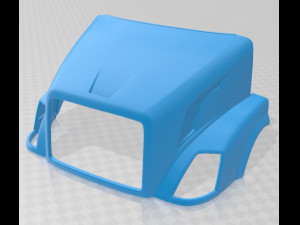 volvo vah 630 2012 printable cabin truck 3D प्रिंट मॉडल