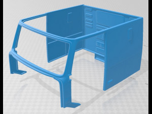 volvo vah 630 2012 printable cabin truck 3D प्रिंट मॉडल