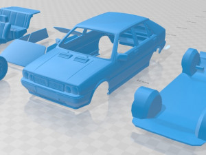 lancia delta hf 1986 printable car 3D 프린트 모델
