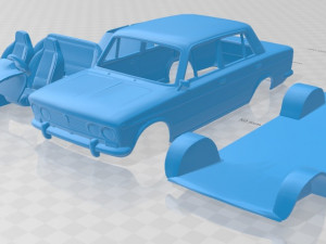 vaz zhiguli 2103 1972 printable car 3D 프린트 모델