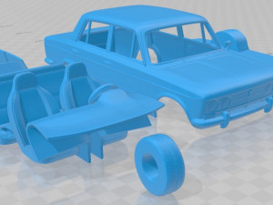 vaz zhiguli 2103 1972 printable car 3D Принт Модель